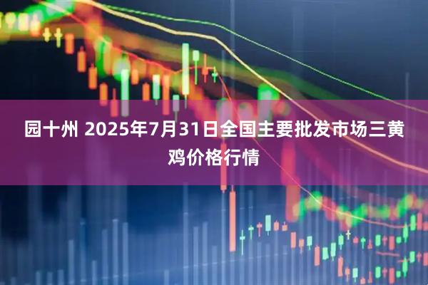 园十州 2025年7月31日全国主要批发市场三黄鸡价格行情